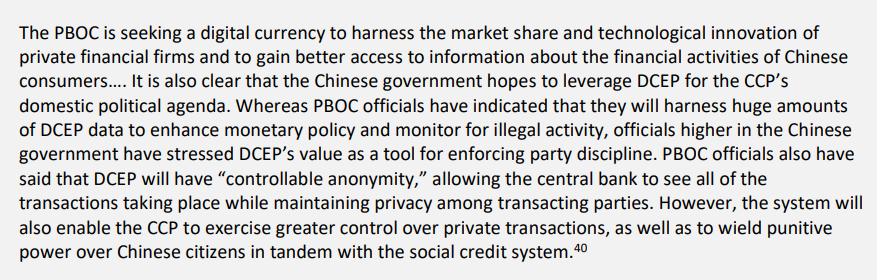 Source: Central Bank Digital Currencies: Costs, Benefits and Major Implications for the U.S. Economic System